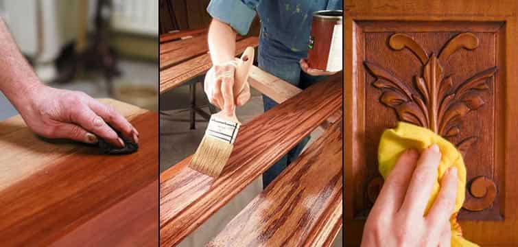 Wood polishing